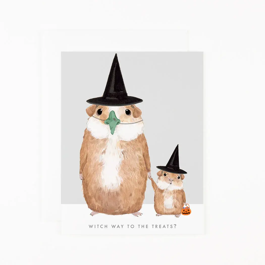 Dear Hancock - DH DHGCHA - Witch way to the Treats? Halloween Card