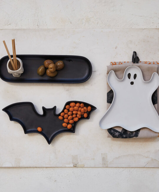 Creative Co-Op - CCO CCO HG - Bat Shaped Stoneware Dish