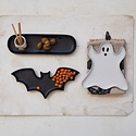 Creative Co-Op - CCO CCO HG - Ghost Shaped Stoneware Dish