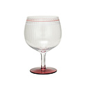 Creative Co-Op - CCO Vintage Style Stemmed Fluted Wine Glass (20 oz)