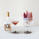 Creative Co-Op - CCO Vintage Style Stemmed Fluted Wine Glass (20 oz)