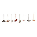 Creative Co-Op - CCO Felt Animals Small Ornament (Assorted Styles)