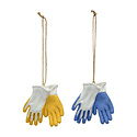 Creative Co-Op - CCO CCO OR - Garden Gloves Ornament (Assorted Color)