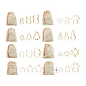 Creative Co-Op - CCO Holiday Cookie Cutter Set, Various Styles