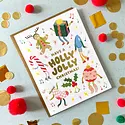 Yeppie Paper - YP YPGCHO0024 - Holly Jolly Party Holiday Card
