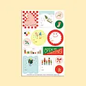 Yeppie Paper - YP YP GTHO - Merry Holiday Gift Tag Sticker Sheet