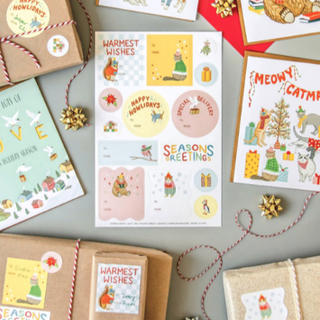 Yeppie Paper - YP YP GTHO - Warmest Holiday Gift Tag Sticker Sheet