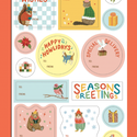 Yeppie Paper - YP YP GTHO - Warmest Holiday Gift Tag Sticker Sheet
