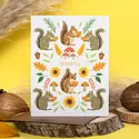 Yeppie Paper - YP YPGCTH0002 - Thankful Squirrel Thanksgiving Card