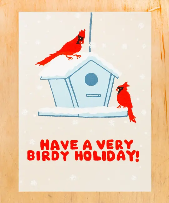 Gold Teeth Brooklyn - GTB GTBGCHO0036 - Birdy Holiday Card