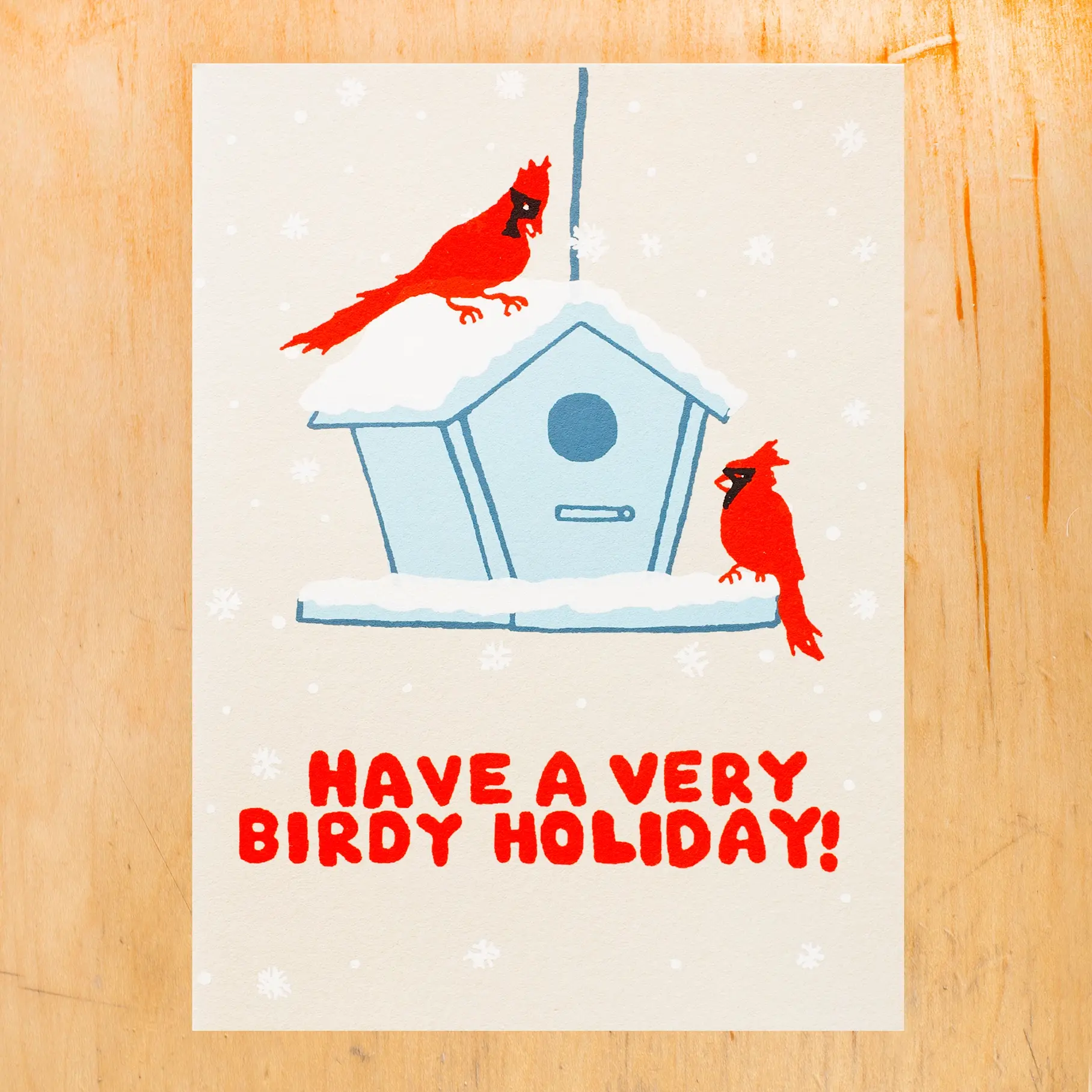 Gold Teeth Brooklyn - GTB GTBGCHO0036 - Birdy Holiday Card