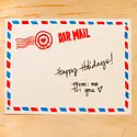 Gold Teeth Brooklyn - GTB GTBGCHO0037 - Air Mail Envelope Holiday Card