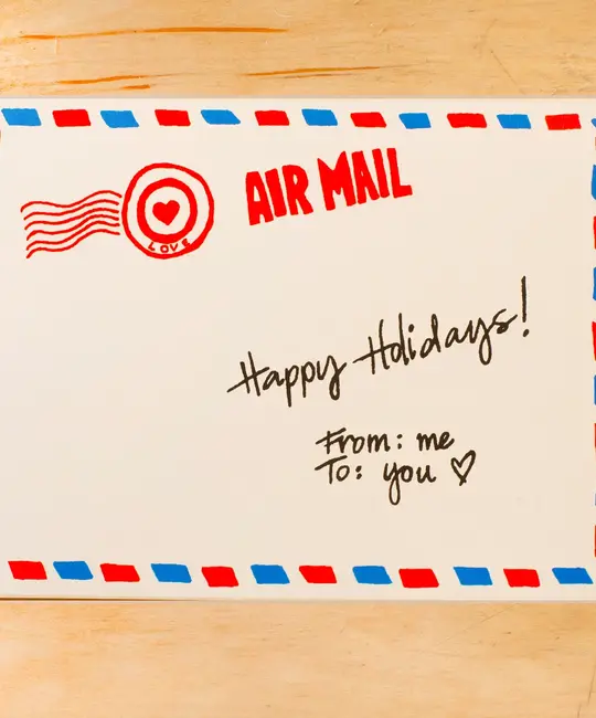 Gold Teeth Brooklyn - GTB GTBGCHO0037 - Air Mail Envelope Holiday Card