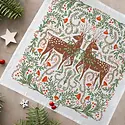 Gingiber - GIN Deer Tea Towel
