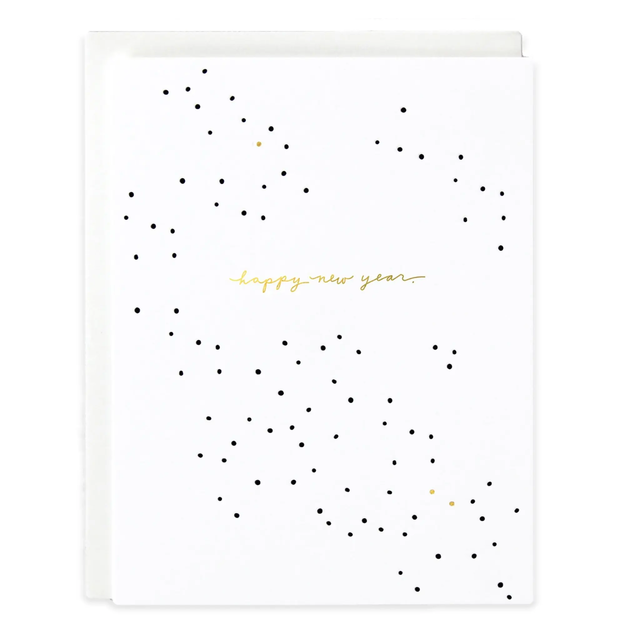 Ramona and Ruth - RR RRGCNY0001 - Happy New Year Dots Card