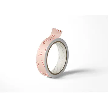Ramona and Ruth - RR RR OS - Candy Cane Washi Tape