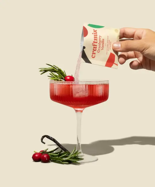 Craftmix - CRA CRA FAD - Cranberry Vanilla Cocktail Mix Single Serve