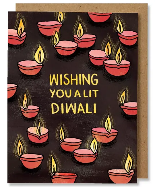 Nanu Studio - NS NSGCSE0002 - A Lit Diwali Card