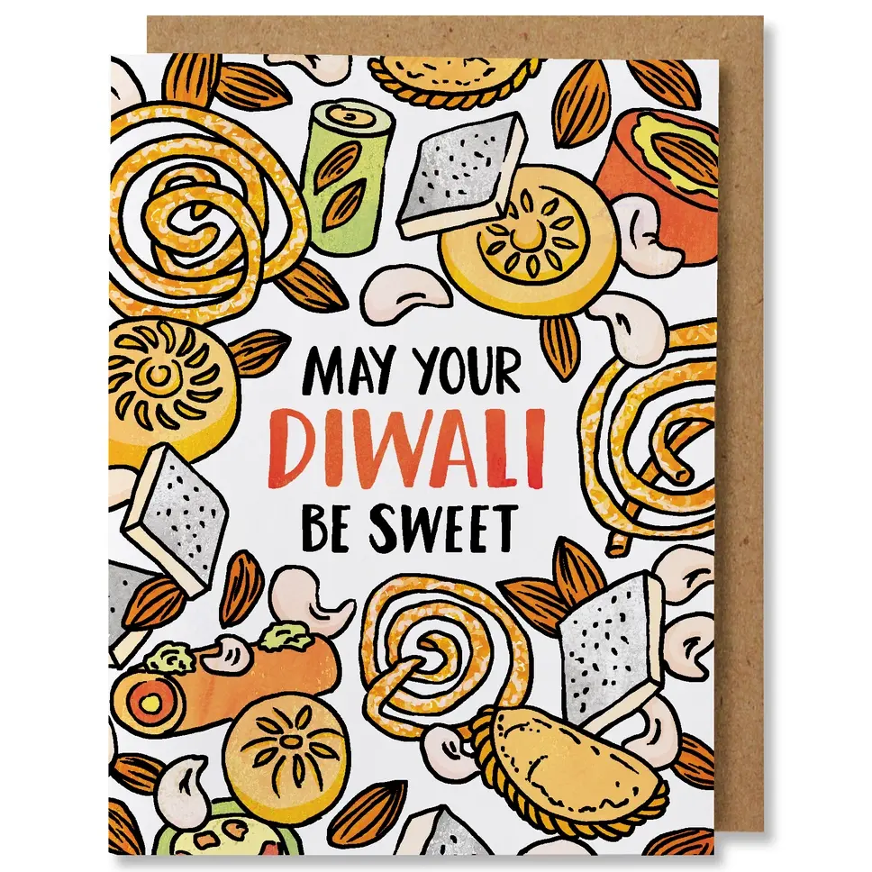 Nanu Studio - NS NSGCSE0003 - A Sweet Diwali Card