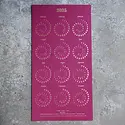 Margins Imprint - MAR MAR CAWA - 2025 Magenta Moon Phase Calendar (unframed)