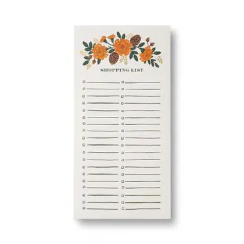 Rifle Paper Co - RP RP NP - Grateful Harvest Market List Notepad