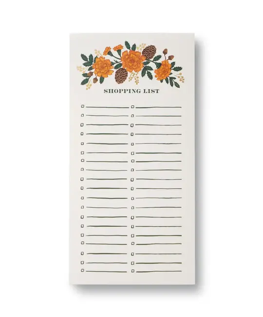 Rifle Paper Co - RP RP NP - Grateful Harvest Market List Notepad