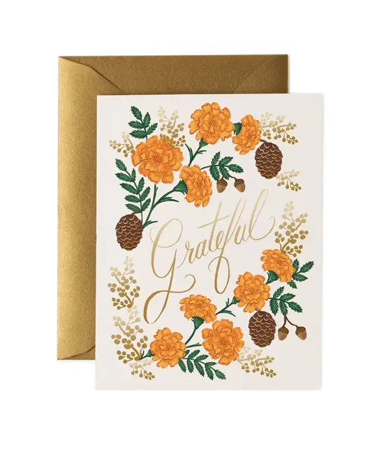 Rifle Paper Co - RP RP NSSE - Grateful Harvest Thanksgiving Boxed Note Set