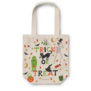 Rifle Paper Co - RP RP BATO - Halloween Parade Trick-or-Treat Canvas Tote Bag