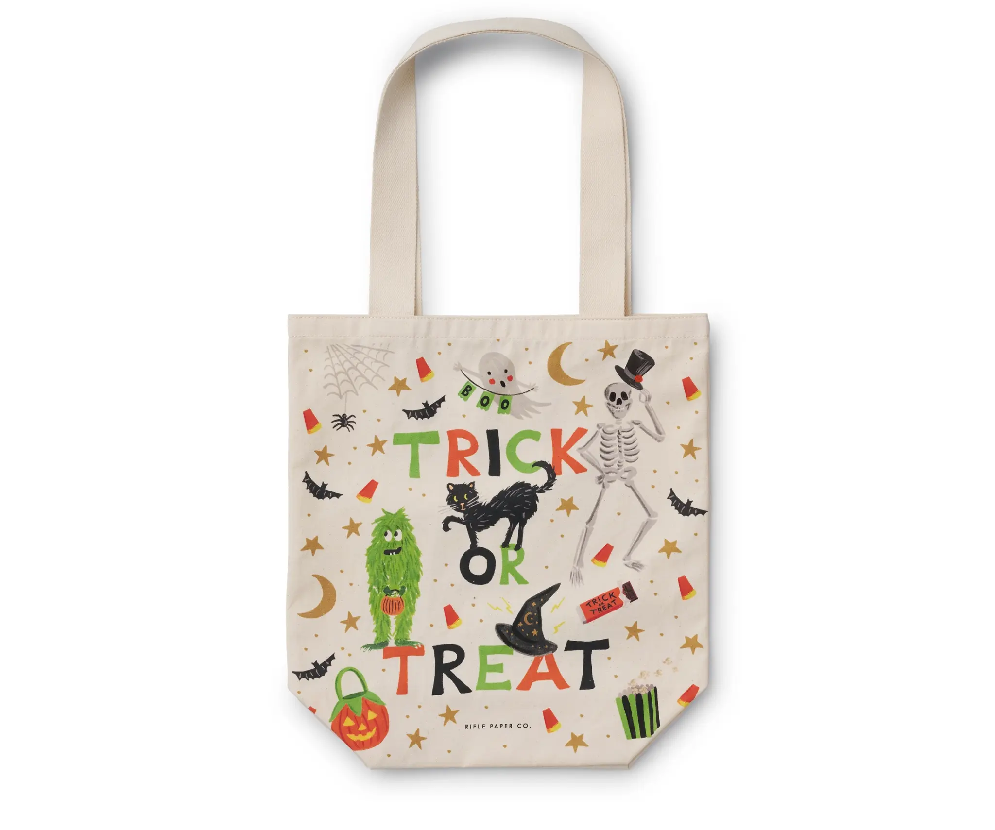Rifle Paper Co - RP RP BATO - Halloween Parade Trick-or-Treat Canvas Tote Bag