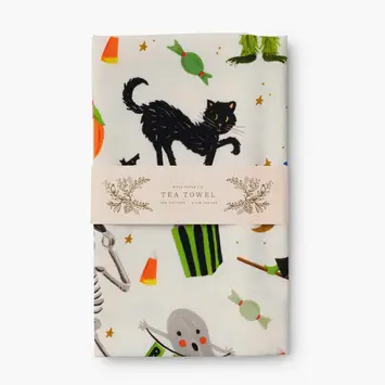 Rifle Paper Co - RP RP HGKL - Halloween Parade Tea Towel