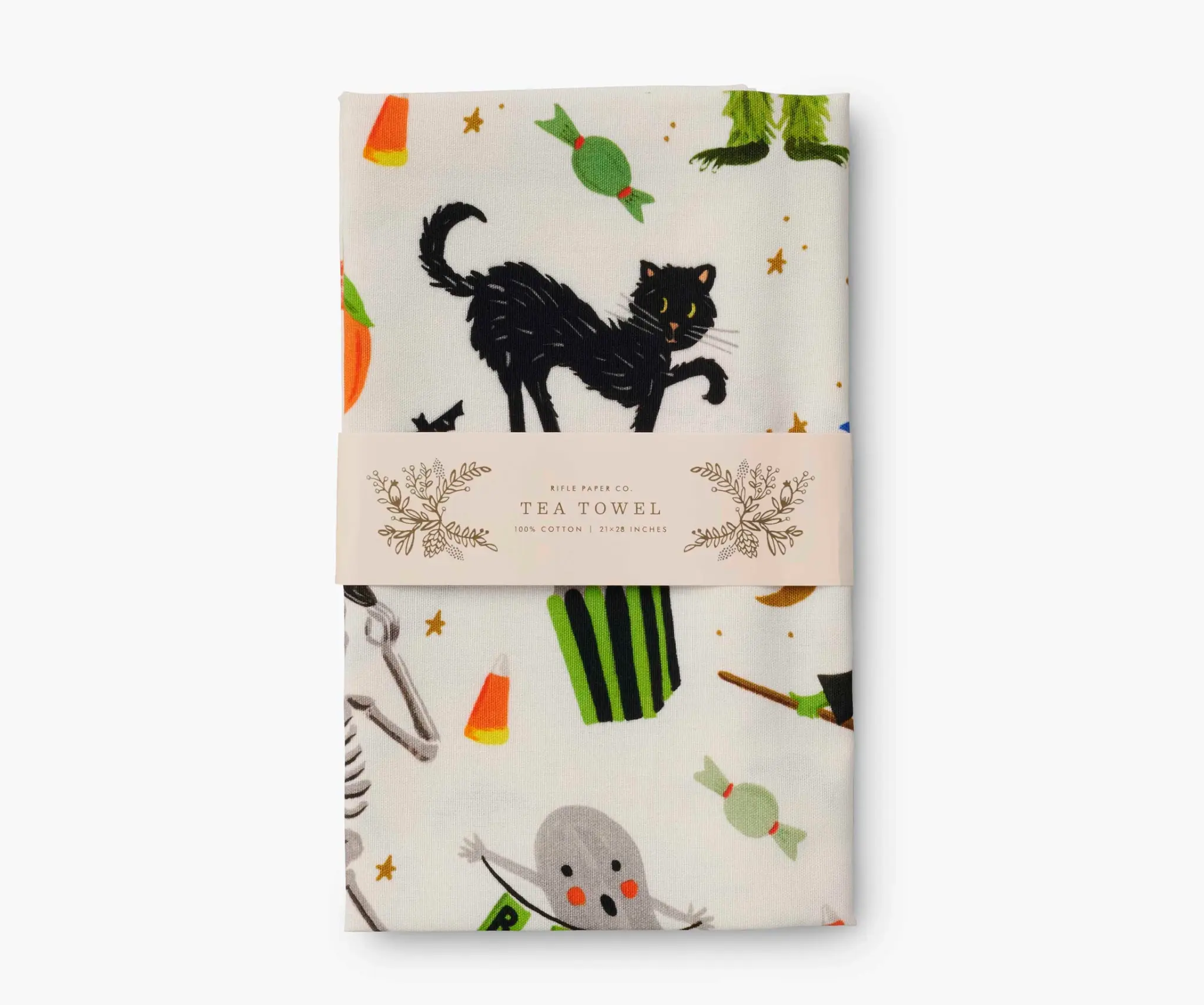 Rifle Paper Co - RP RP HGKL - Halloween Parade Tea Towel