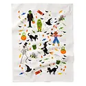Rifle Paper Co - RP RP HGKL - Halloween Parade Tea Towel