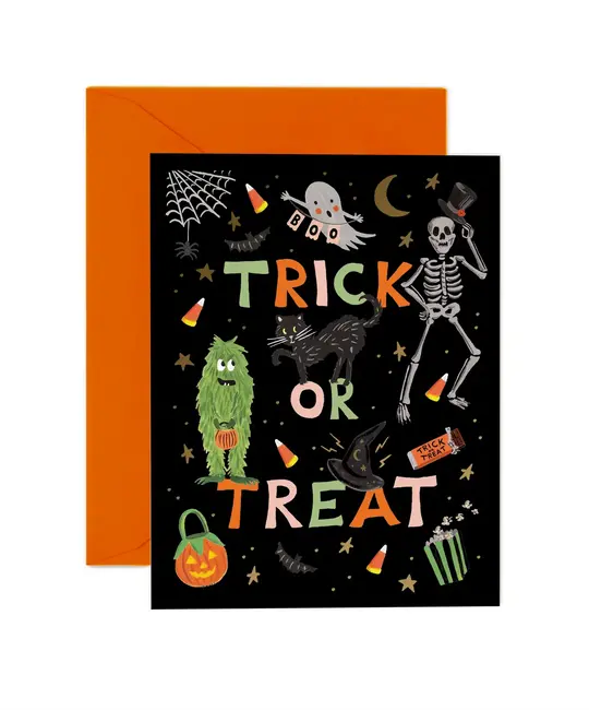 Rifle Paper Co - RP RP NSSE - Trick Or Treat Parade Halloween Boxed Note Set