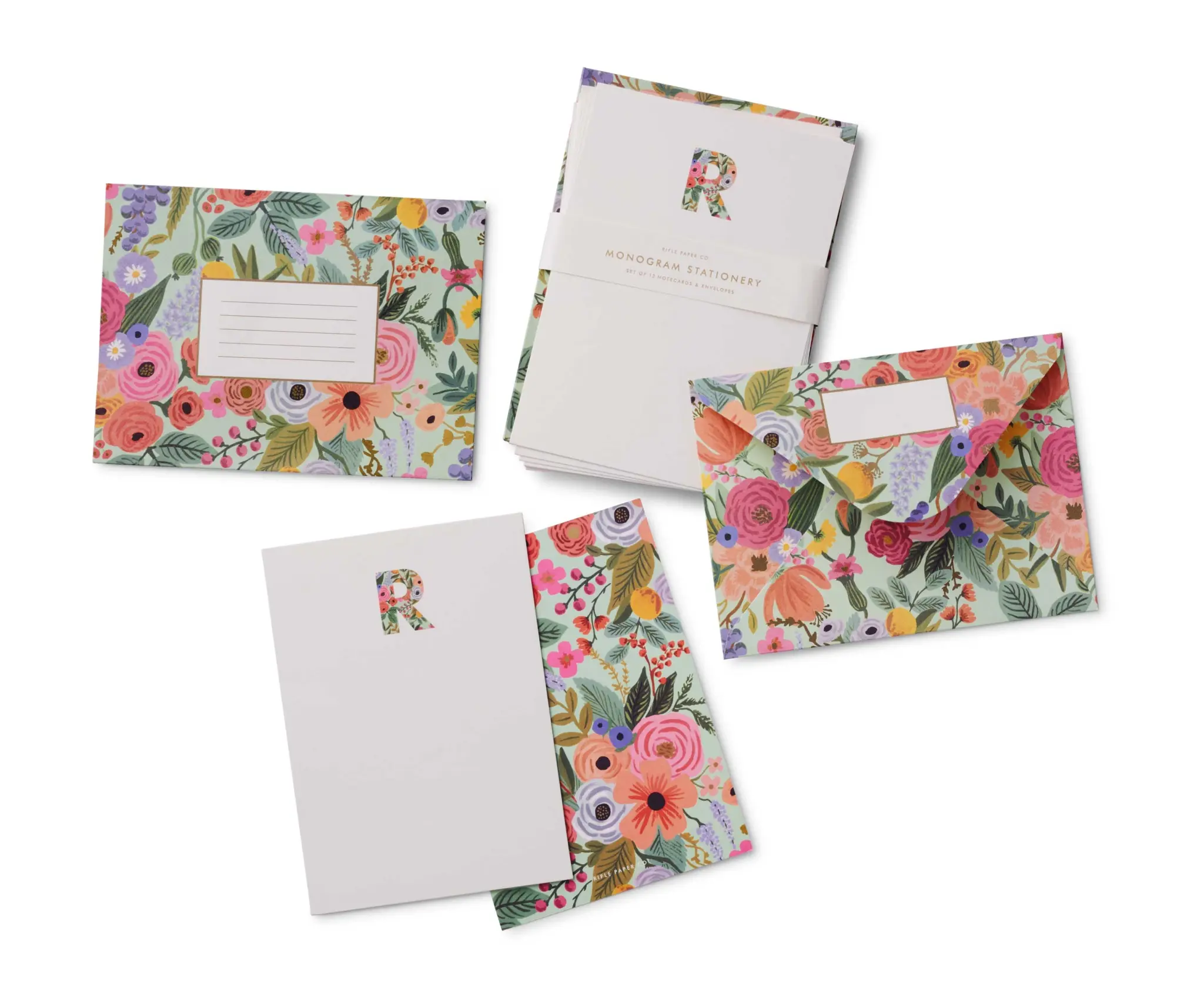 Rifle Paper Co - RP RP STA - Garden Party Monogram Stationery,