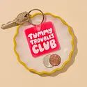 and Here We Are - AHW AHW ACKC - Tummy Troubles PVC Keychain
