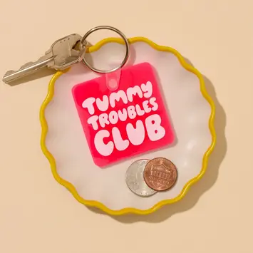 and Here We Are - AHW AHW ACKC - Tummy Troubles PVC Keychain