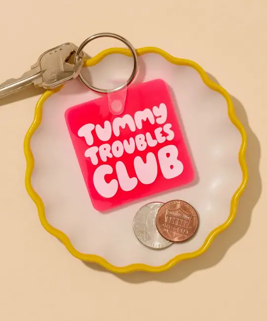 and Here We Are - AHW AHW ACKC - Tummy Troubles PVC Keychain