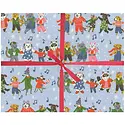 Smudge Ink - SI SI WPROHO - Caroling Cats & Dogs Wrap Roll (3 Sheets)