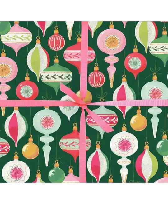 Smudge Ink - SI SI WPROHO - Vintage Ornaments Wrap Roll (3 Sheets)