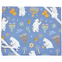 Smudge Ink - SI SI WPROHO - Polar Bear Hanukkah Wrap Roll (3 Sheets)