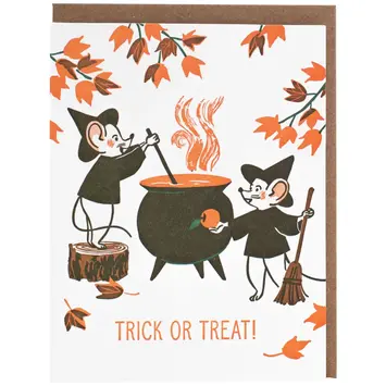 Smudge Ink - SI SIGCHA0002 - Little Witches Halloween Card