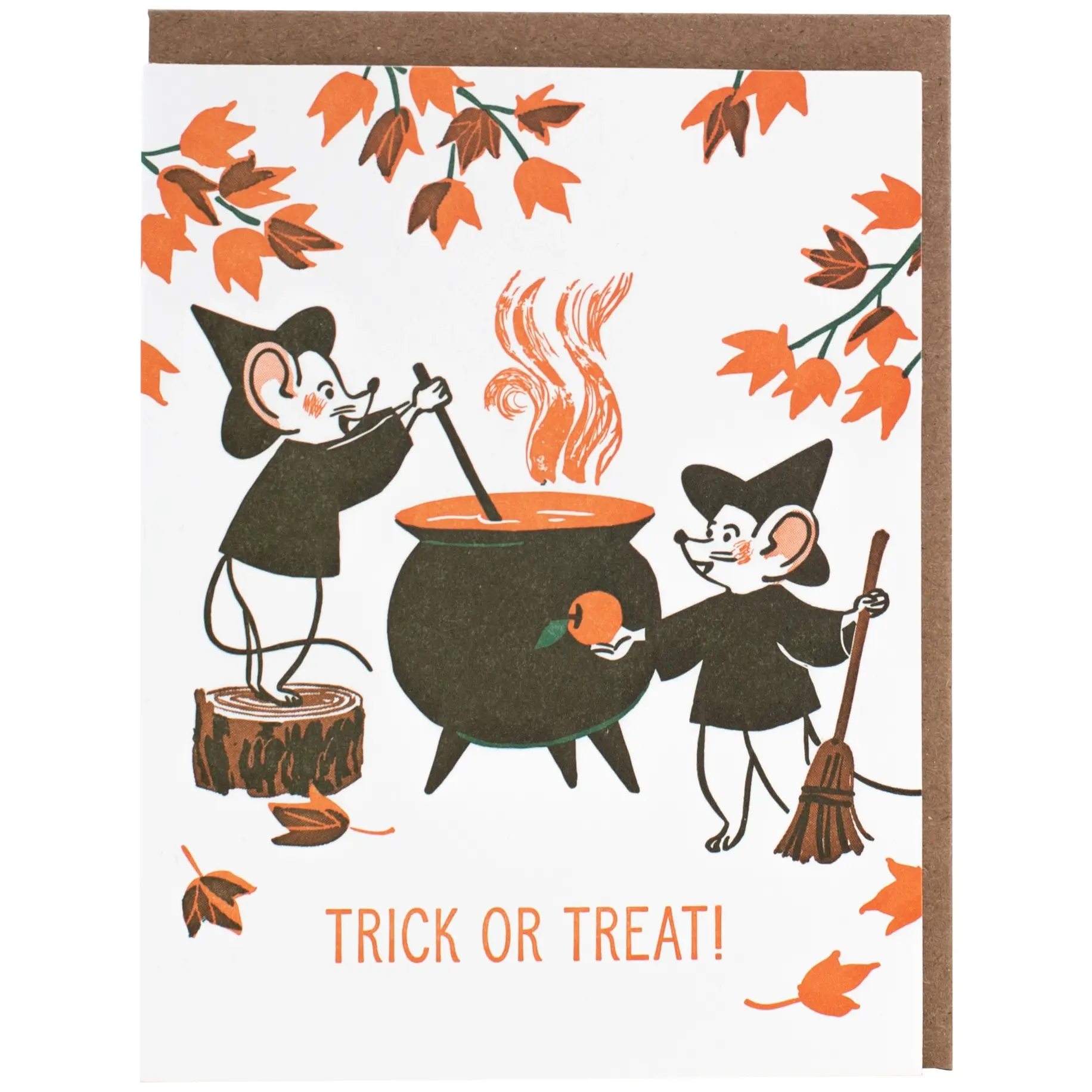 Smudge Ink - SI SIGCHA0002 - Little Witches Halloween Card