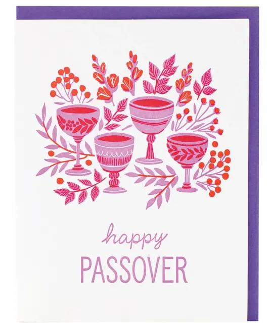 Smudge Ink - SI SIGCSE0002 - Red Wine Passover Card