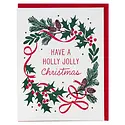 Smudge Ink - SI SI NSHO - Holly Jolly Wreath Holiday Boxed Note Set