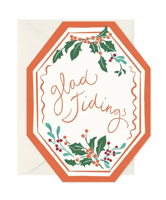 Amy Heitman Illustration - AHI AHIGCHO0031 - Glad Tidings Holiday Card