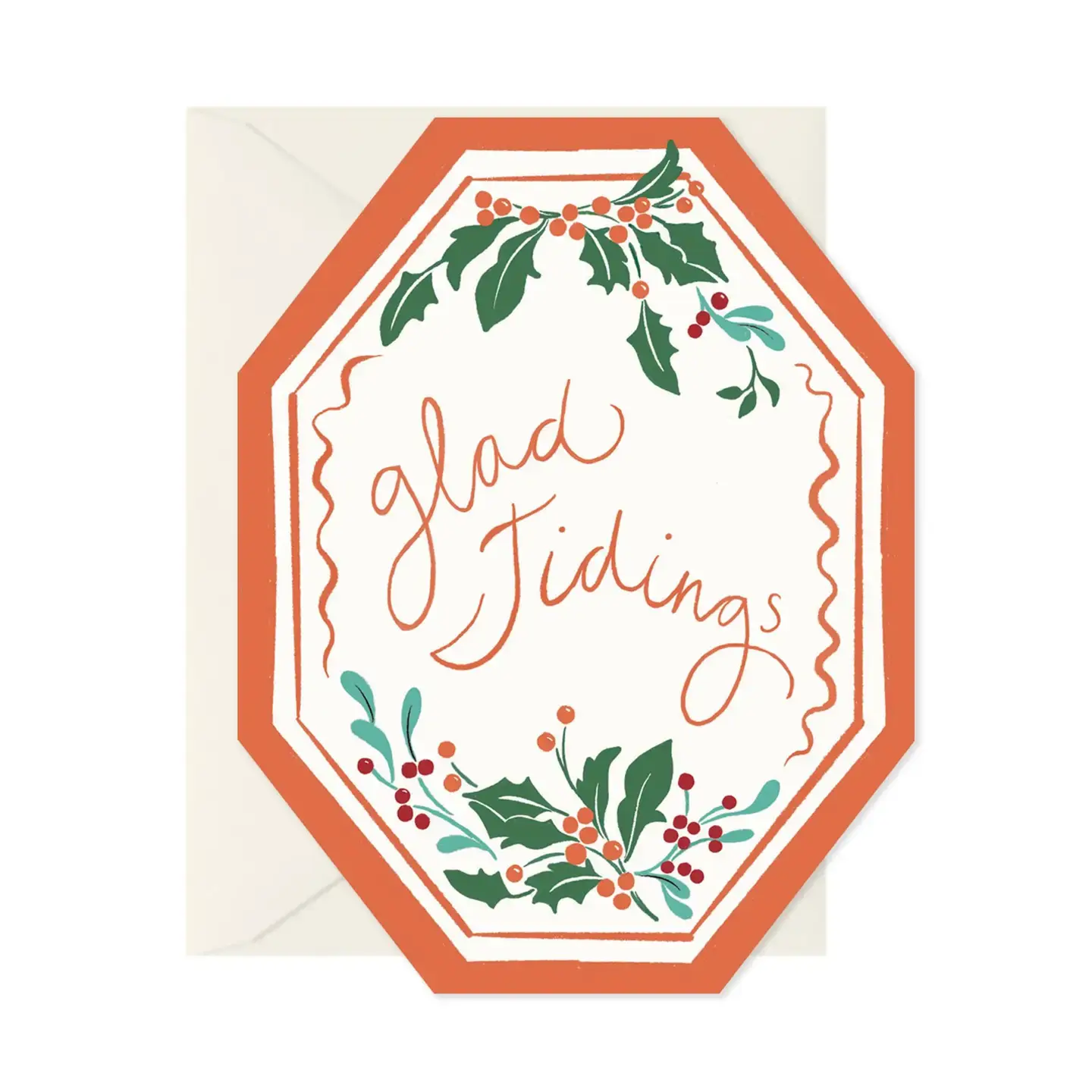 Amy Heitman Illustration - AHI AHIGCHO0031 - Glad Tidings Holiday Card