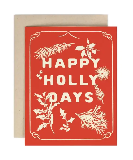 Amy Heitman Illustration - AHI AHI NSHO - Happy Holly Days Boxed Note Set