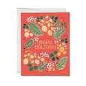 Red Cap Cards - RCC RCCGCHO0051 - Berry Christmas Card