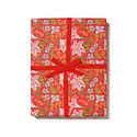 Red Cap Cards - RCC RCC WPROHO - Peace and Love Amaryllis Wrap Roll