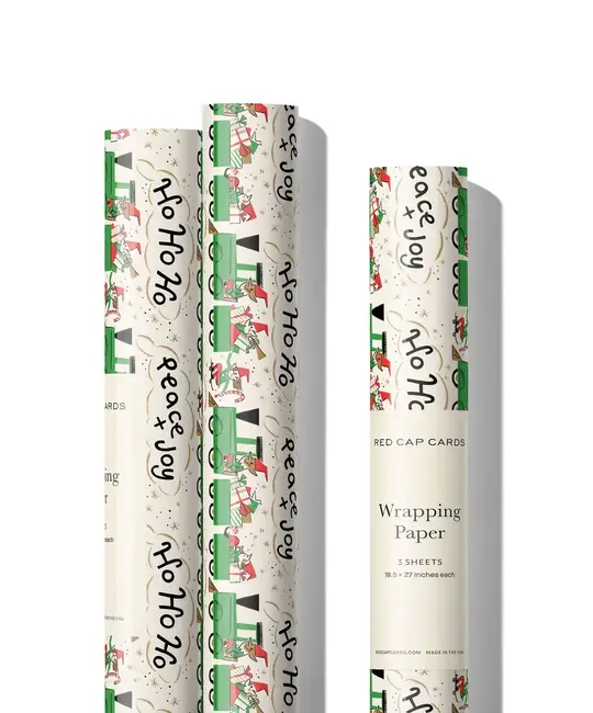 Red Cap Cards - RCC RCC WPROHO - Elf Train Wrap Roll